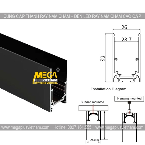 Thanh Ray Nam Châm Cao Cấp LSR-20S2653