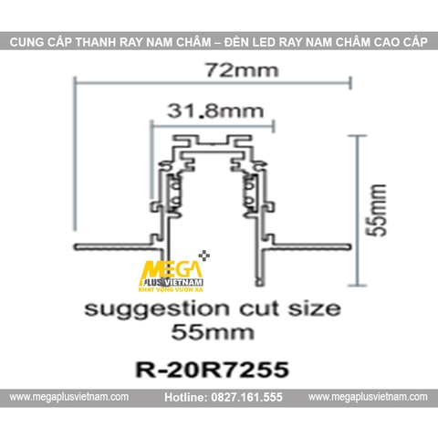 Thanh Ray Nam Châm Cao Cấp LSR-20R7255