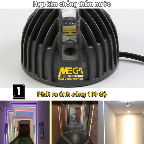 Đèn LED Window Sill Light bo khung ô cửa sổ cổng vòm chống nước IP65 cao cấp