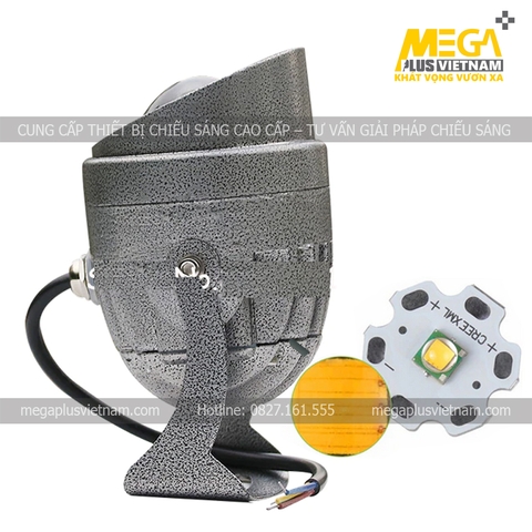 Đèn rọi cột ngoài trời chống nước IP65 cao cấp M-1168