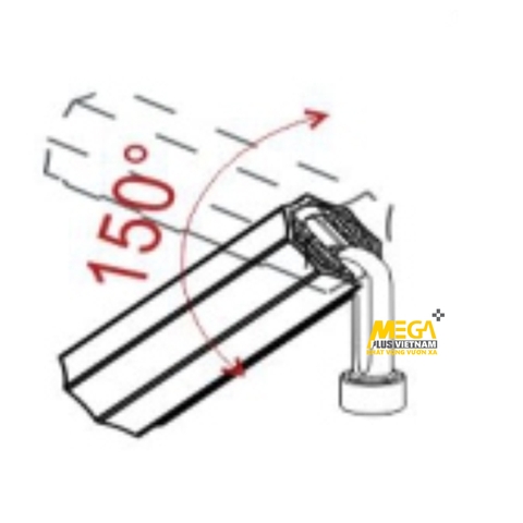 Đèn ray nam châm rọi COB 12W LSR-20T81412-XX cho ray nam châm tròn cao cấp