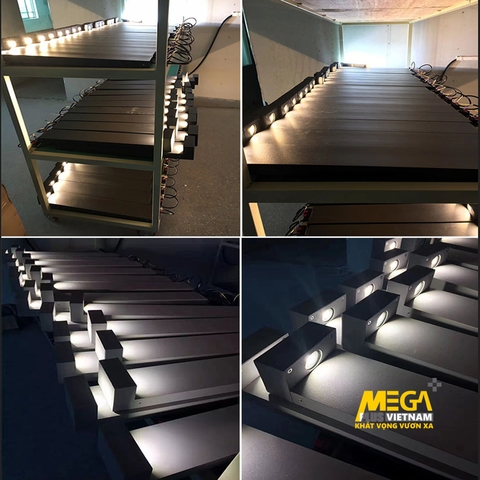 Đèn Cột Sân Vườn Sân Âm Trần COB 600 ngoài trời IP65