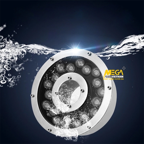 Đèn âm nước IP68 cao cấp 3W-36W cho đài phun nước