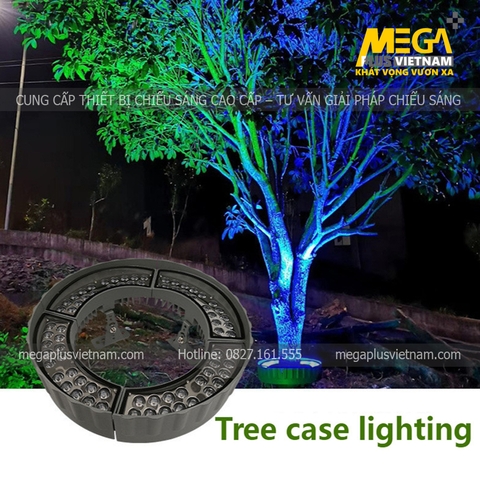 Đèn chiếu gốc cây tròn bo quanh gốc M1872R1-72W