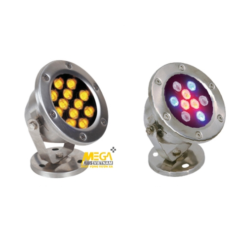 Đèn âm nước đổi màu đế nổi cao cấp LSUWS AC12-24V