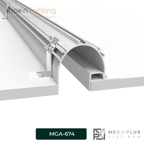 Thanh Nhôm Profile Cổ Trần MGA-674