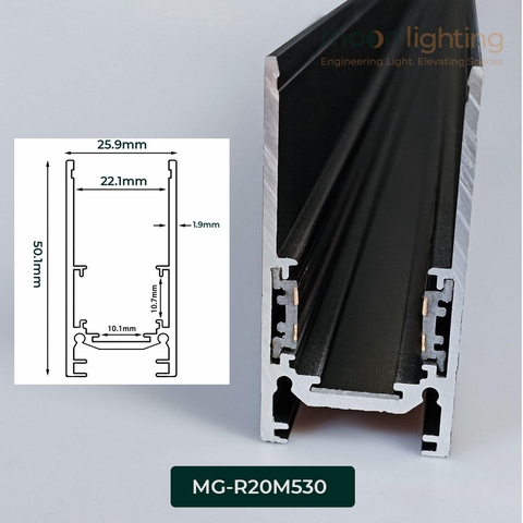 Thanh Ray Nam Châm Lắp Nổi - Treo Thả MG-R20M530