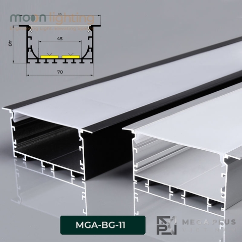 Thanh Nhôm Profile Âm Trần MGA-BG11