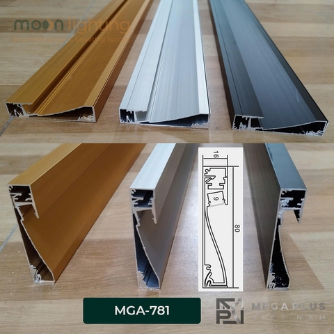 Thanh nhôm Profile MGA-781 Group MGA-782