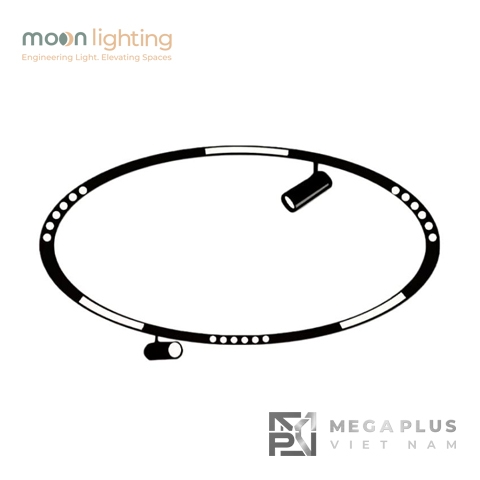 Thanh Ray Nam Châm Âm Trần D900mm