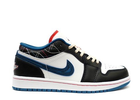 AIR JORDAN 1 LOW SE 'INDUSTRIAL BLUE SASHIKO' - BEST