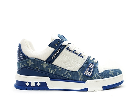 LV Trainer 'Monogram Denim White Blue'