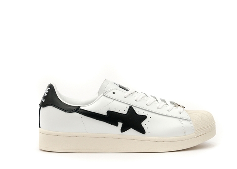 Bape x Superstar White Black - Rep 1:1