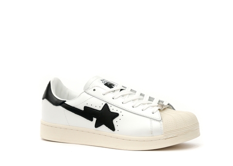 Bape x Superstar White Black - Rep 1:1