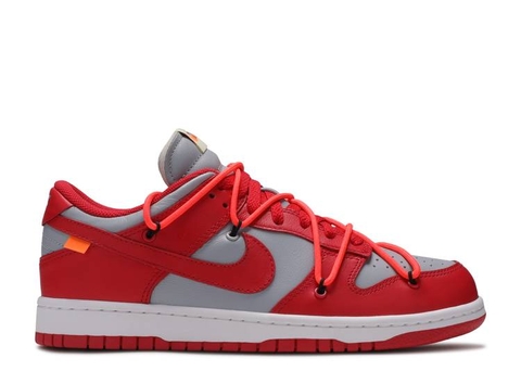 OFF-WHITE X DUNK LOW 'UNIVERSITY RED'