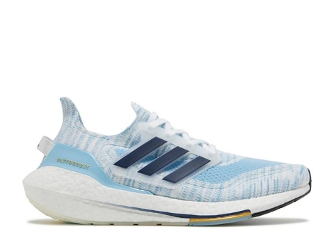 ULTRABOOST 21 'WHITE CLEAR BLUE'