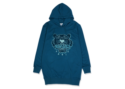 Đầm Váy Hoodie Kenzo Blue