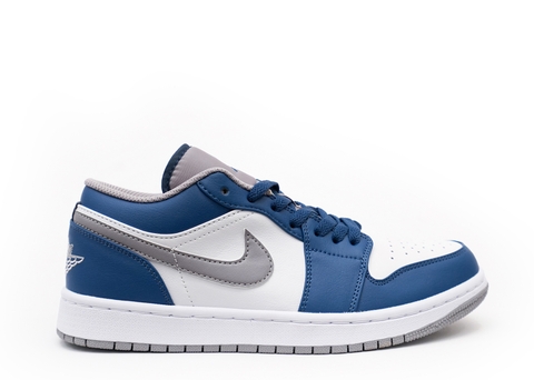 AIR JORDAN 1 LOW 'TRUE BLUE CEMENT' - BEST
