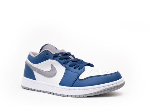 AIR JORDAN 1 LOW 'TRUE BLUE CEMENT' - BEST
