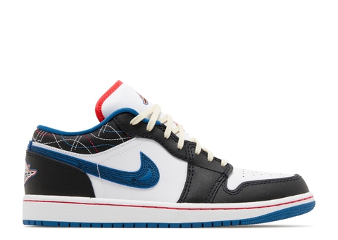 AIR JORDAN 1 LOW SE 'INDUSTRIAL BLUE SASHIKO'