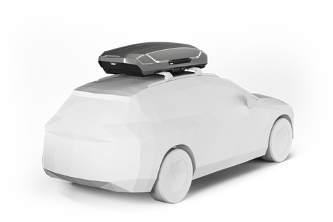 Thùng nóc ôtô Thule Motion 3 L (Xám)