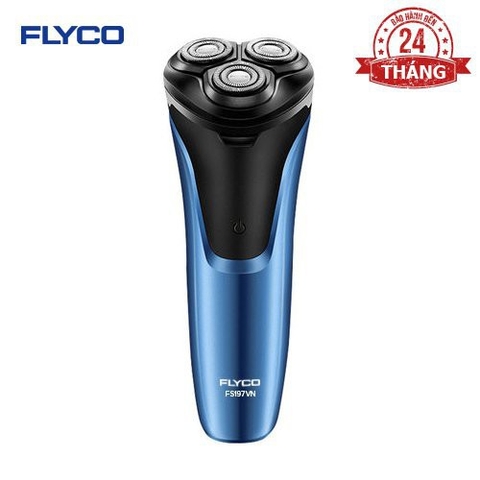 Máy cạo râu 3 lưỡi kép chống thấm nước Flyco FS197VN