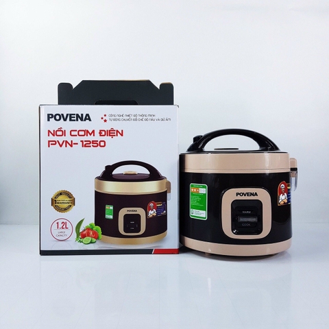 Nồi cơm điện 1.2L Povena PVN-1250