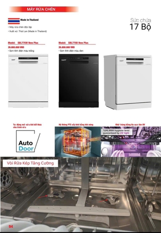 Máy rửa chén Kaff SBL775B