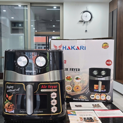 Nồi chiên không dầu 10.5L Hakari HK-101