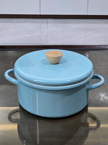 Nồi canh thép tráng men Greencook GCS2517-20 (1tx8)