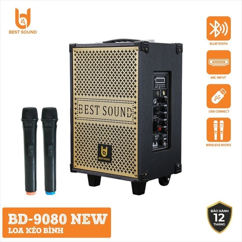 Loa kéo Bestsound BD-9080 New, Bass 8 inch, 30W