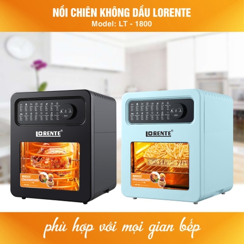 Nồi chiên không dầu 18L Lorente LT-1800