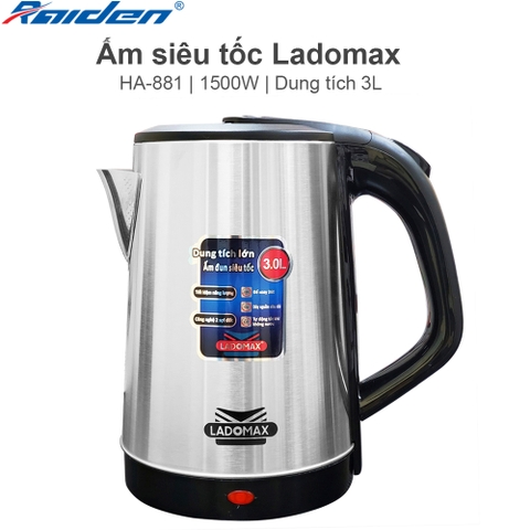 Ấm đun siêu tốc 3.0L Ladomax Ha-881 (1tx16)