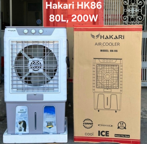 Quạt Làm Mát 80L cơ Hakari HK-86
