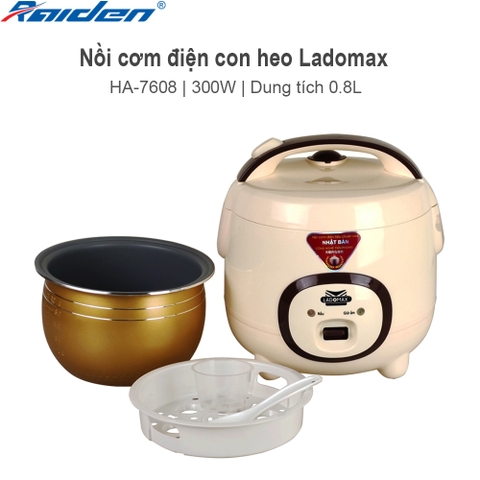 Nồi cơm điện 0.8L Ladomax Ha-7608