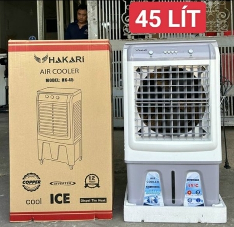 Quạt làm mát 45L Hakari HK-45 Cơ
