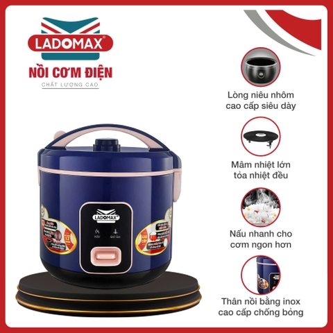 Nồi cơm điện 1.8L Ladomax HA-7818