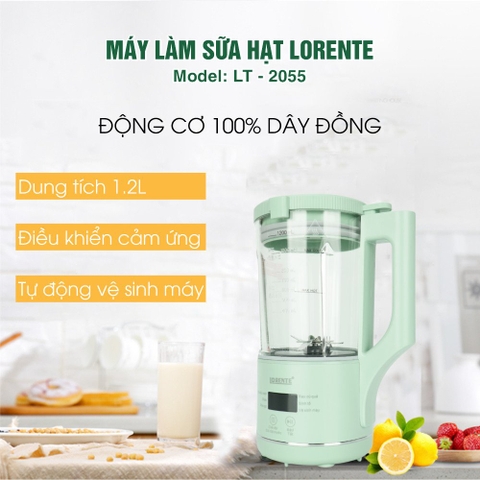 Máy Xay Nấu Sữa Hạt Lorente LT-2055