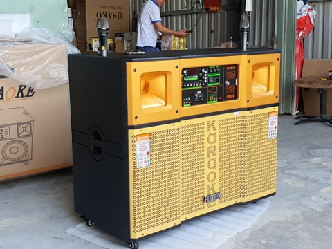 Loa kéo 4 tấc đôi Ladomax K-D3600(DSP)