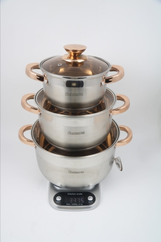 Bộ 3 nồi inox SRAPP SH368 (1tx6)