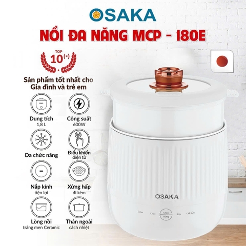 Nồi đa năng Osaka MCP180E, điện tử (1tx12)