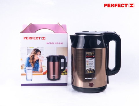 Ấm đun siêu tốc 2 lớp Perfect PF-B52 (1tx12)