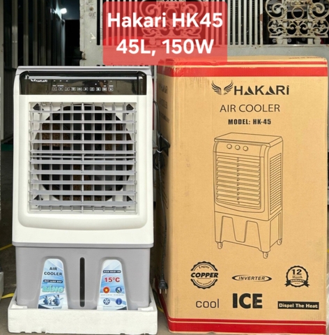 Quạt làm mát 45L điện tử Hakari HK-45 Remote