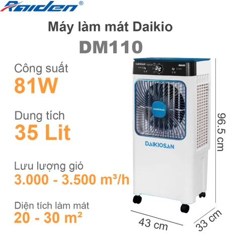 Máy làm mát Daikio DM110