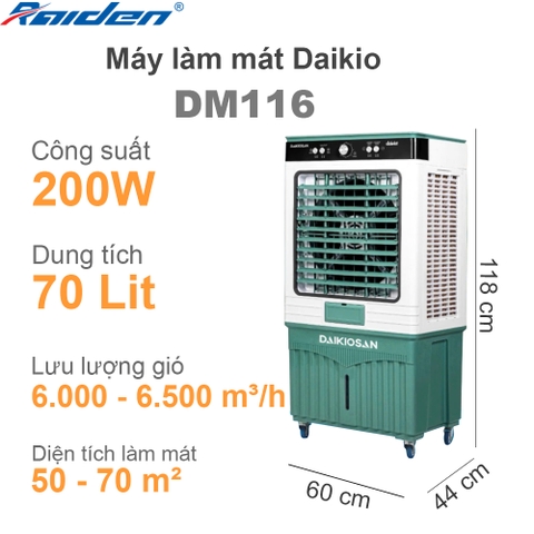 Máy làm mát Daikio DM116