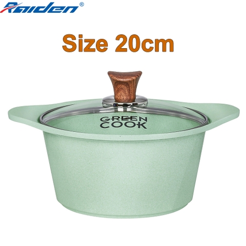 Nồi đúc Ceramic vân đá Greencook GCS05-20IH