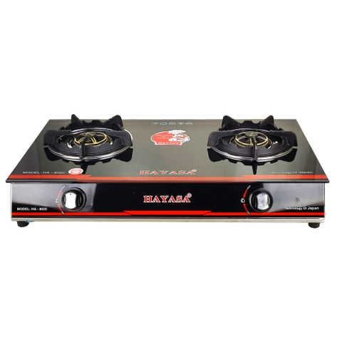 Bếp ga kiếng đôi Hayasa Ha-8020 (KG-304)