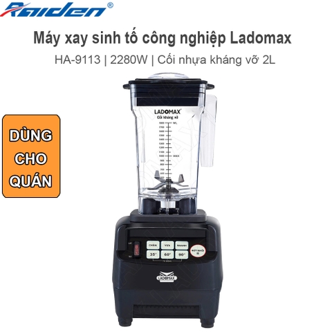 Máy xay sinh tố công nghiệp Ladomax Ha-9113 (1tx4)