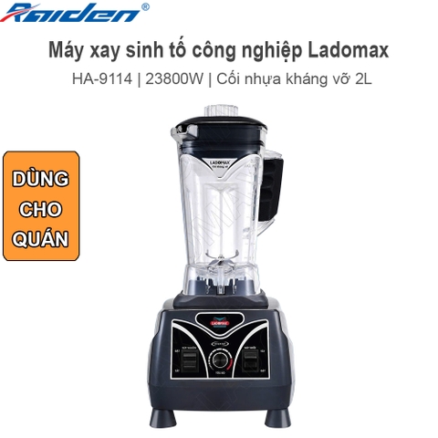 Máy xay sinh tố công nghiệp Ladomax Ha-9114 (1tx4)