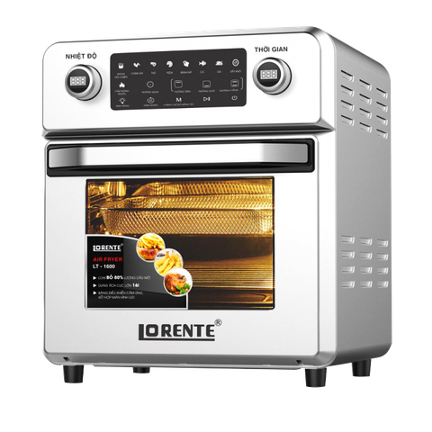 Nồi chiên không dầu 16L Lorente LT-1600 giảm mỡ, chiên được gà nguyên con